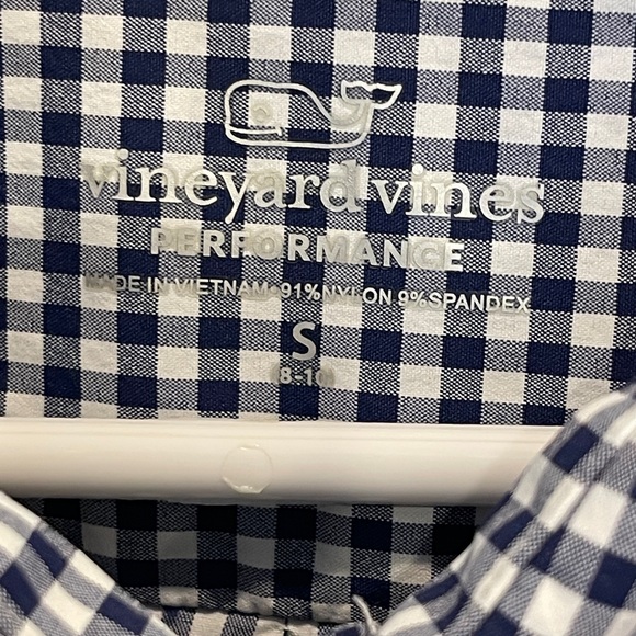 Vineyard Vines Performance Button Long Sleeve Shirt - Picture 4 of 8